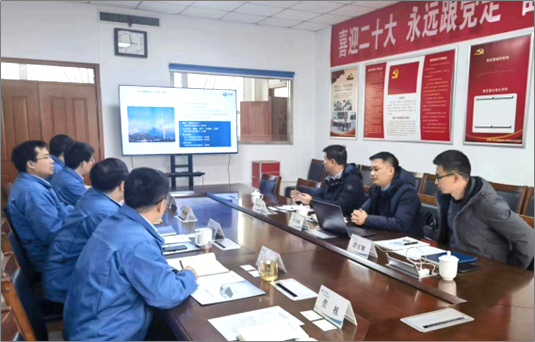 亿万先生数能与山东电工电气集团数字科技有限公司开展业务交流